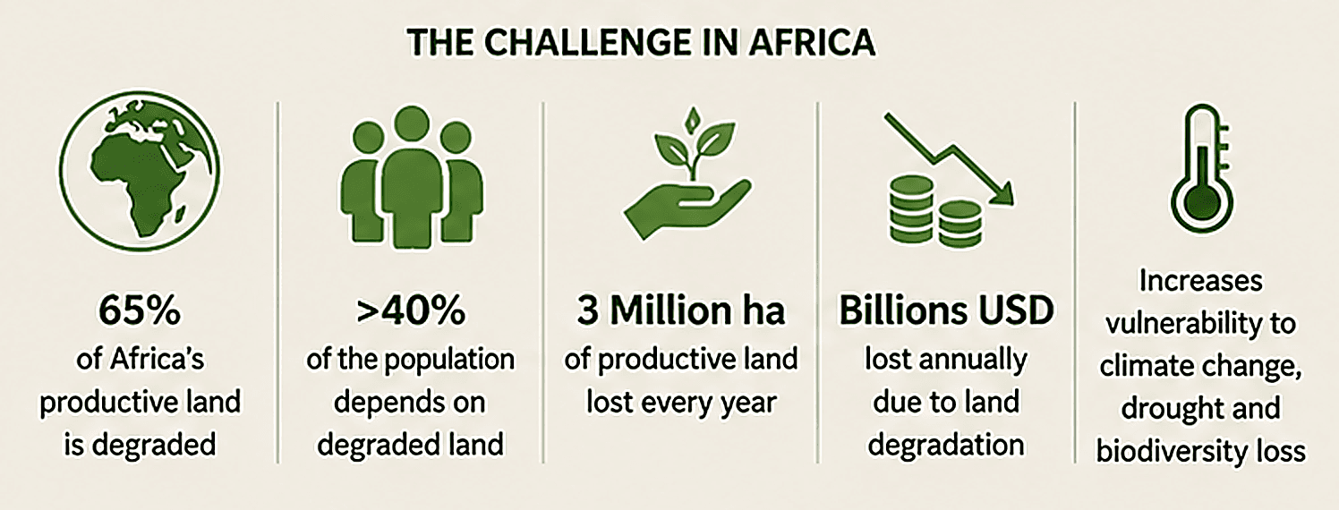 Land degradation key facts